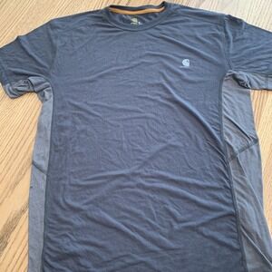 Carhartt Grey  Short Sleeve T Shirt Men's Med. Relaxed Fit
